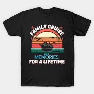 family cruise 2024 family matching cruise vacation party£ T-Shirt